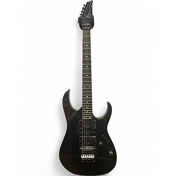 Vintage 1997 Ibanez RG470 Grey Pewter Solid Body Electric Guitar