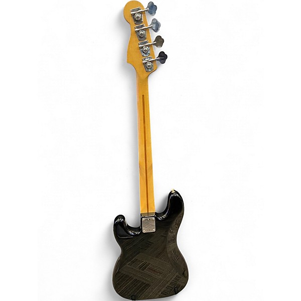 Used Fender Standard Precision Bass Black Electric Bass Guitar