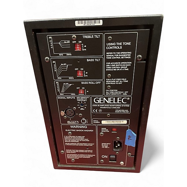 Used Genelec 1030A Powered Monitor