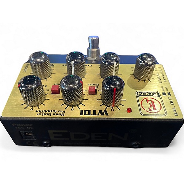 Used Eden WTDI Bass Effect Pedal