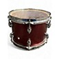 Used Pearl 5 Piece Export Burgundy Drum Kit