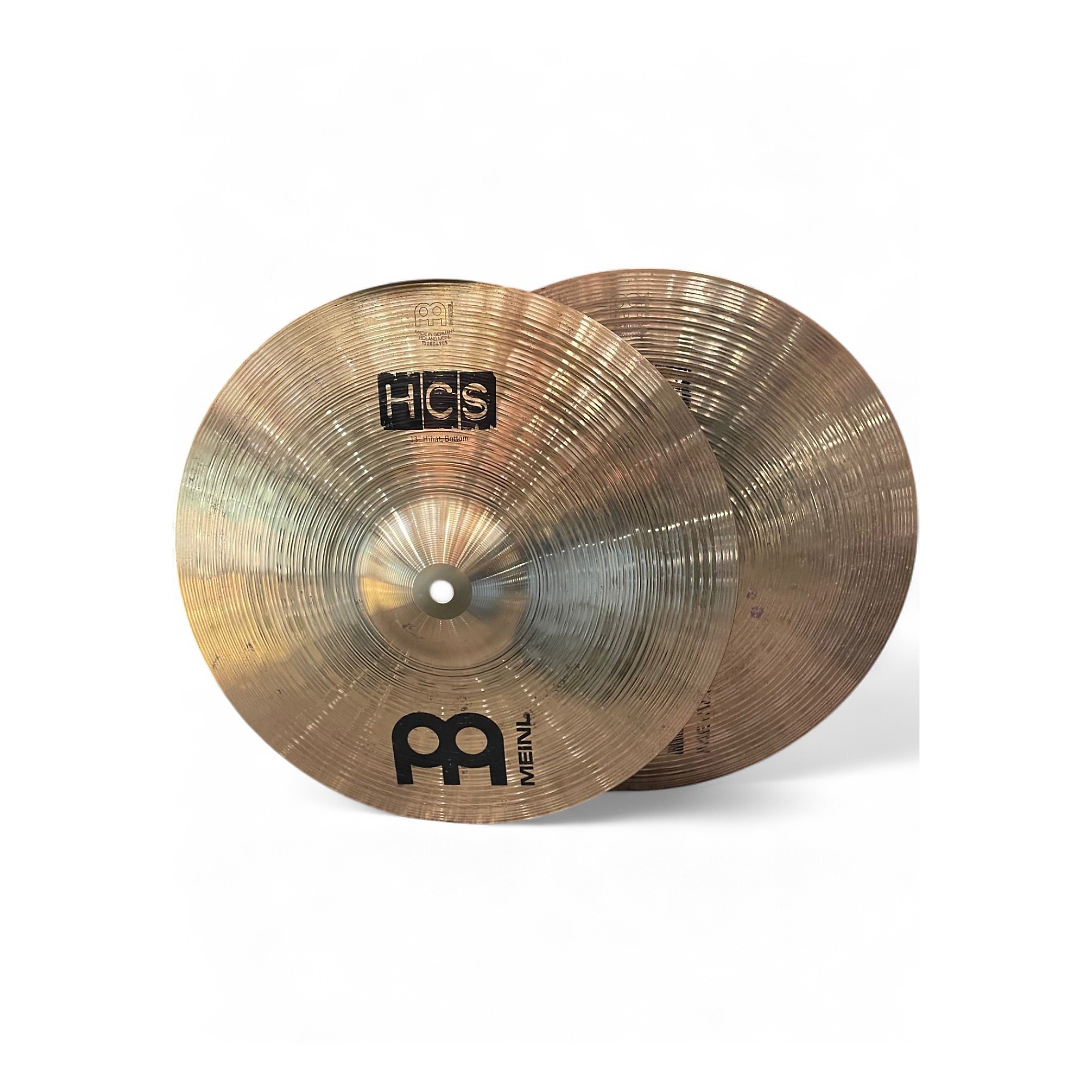 Used MEINL 13in HCS Hi Hat Pair Cymbal 31 | Guitar Center