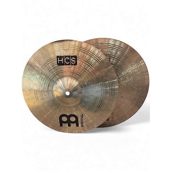 Used MEINL 13in HCS Hi Hat Pair Cymbal