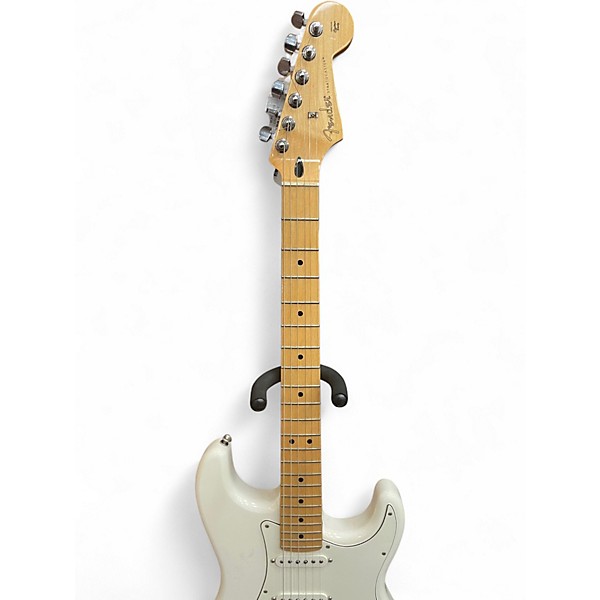 Used Fender Player Stratocaster Olympic White Solid Body Electric Guitar