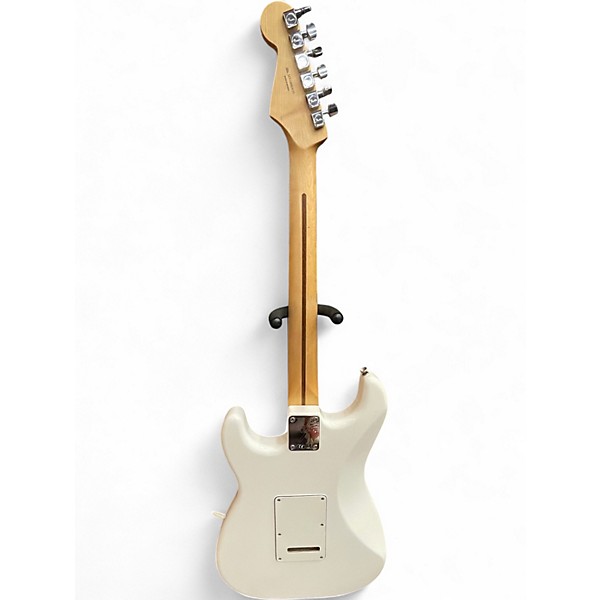Used Fender Player Stratocaster Olympic White Solid Body Electric Guitar