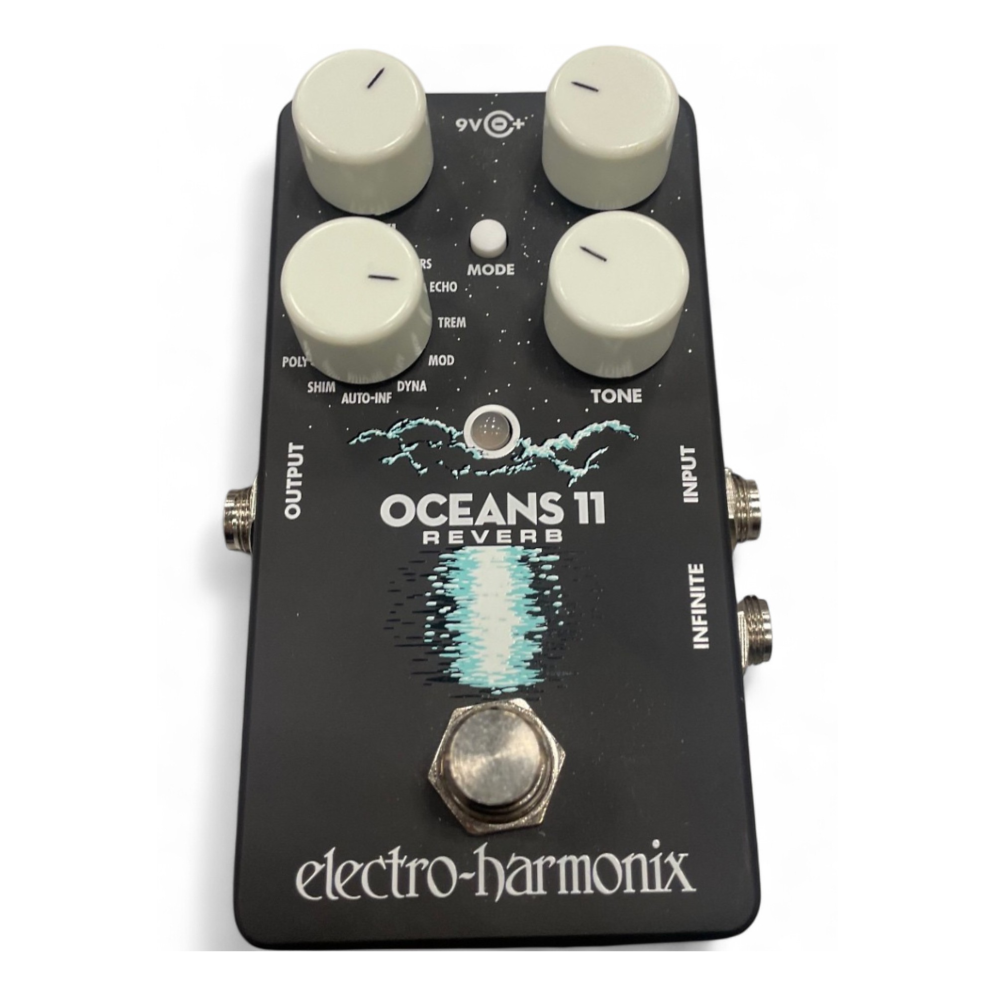 Used Electro-Harmonix Oceans 11 Reverb Effect Pedal | Guitar