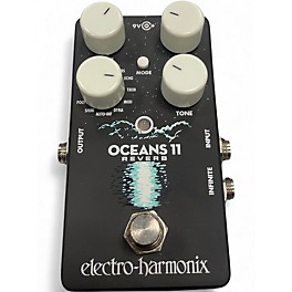 Used Electro-Harmonix Oceans 11  Reverb Effect Pedal