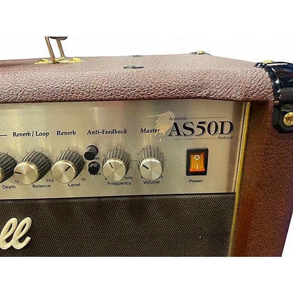 Used Marshall AS50D 50W 2X8 Acoustic Guitar Combo Amp