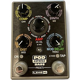 Used Line 6 Pod Express Bass Effect Processor