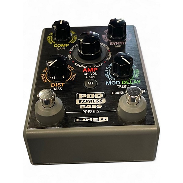 Used Line 6 Pod Express Bass Effect Processor