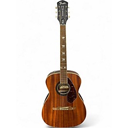 Used Fender Tim Armstrong Hellcat Worn Natural Acoustic Electric Guitar