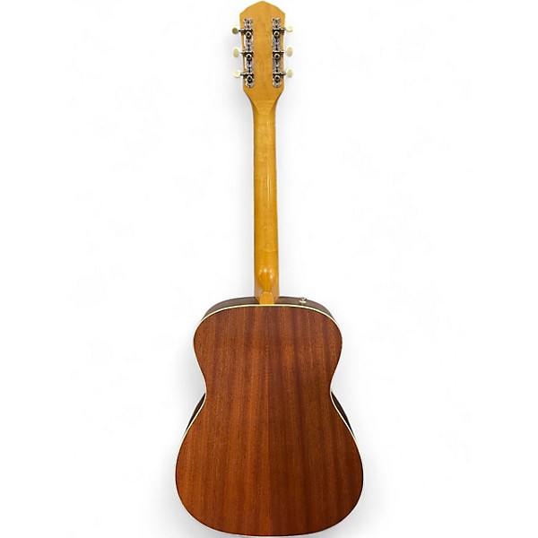 Used Fender Tim Armstrong Hellcat Worn Natural Acoustic Electric Guitar