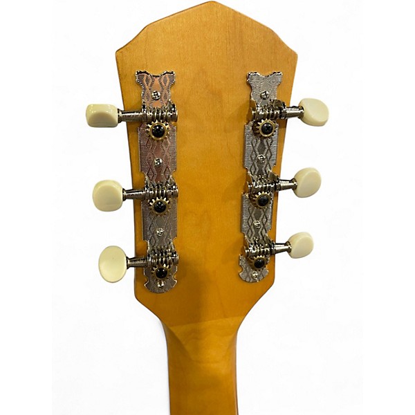 Used Fender Tim Armstrong Hellcat Worn Natural Acoustic Electric Guitar
