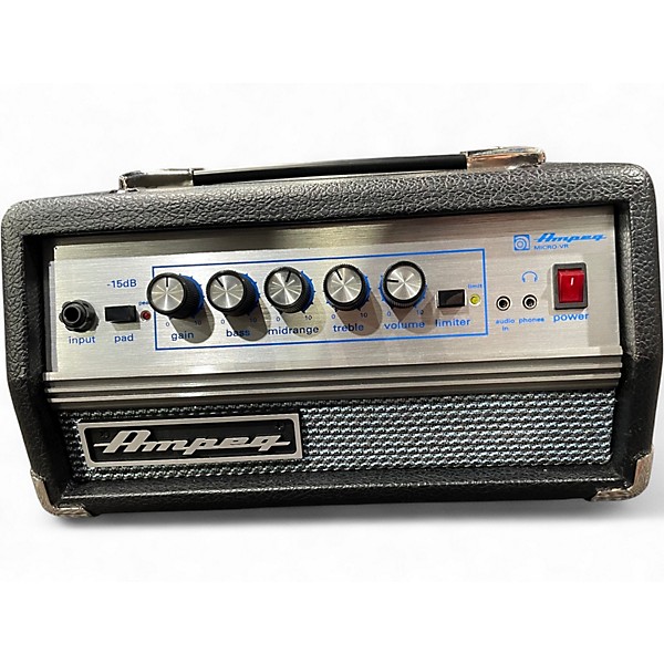 Used Ampeg Micro-VR 200W Bass Amp Head