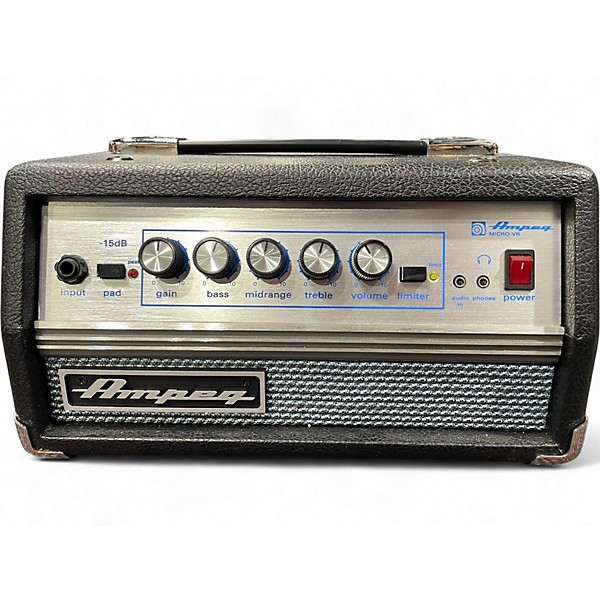 Used Ampeg Micro-VR 200W Bass Amp Head