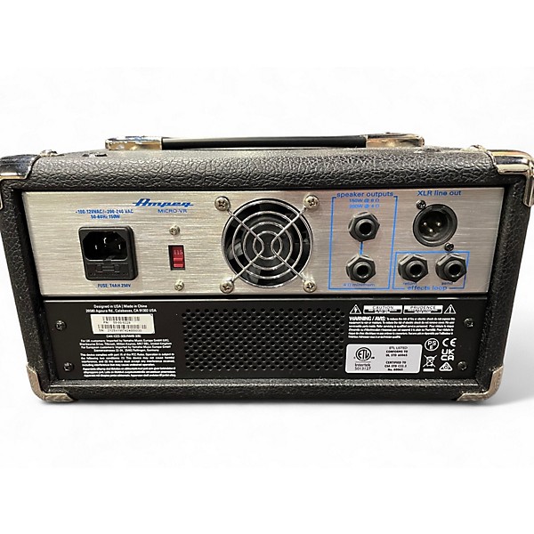 Used Ampeg Micro-VR 200W Bass Amp Head
