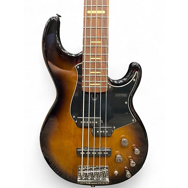 Used Yamaha BB735A Brown Sunburst Electric Bass Guitar