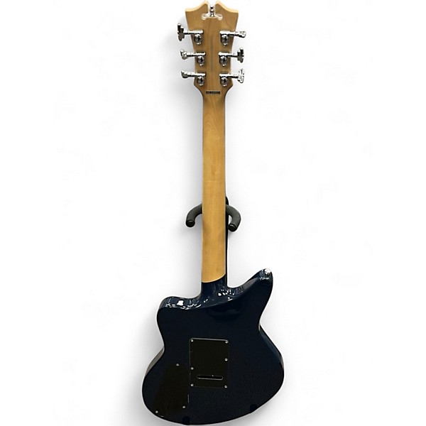 Used 1980s D'Angelico Premier Series Bedford SH NAVY BLUE Hollow Body Electric Guitar