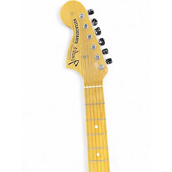 Used 1997 Fender Jimi Hendrix Stratocaster White Solid Body Electric Guitar