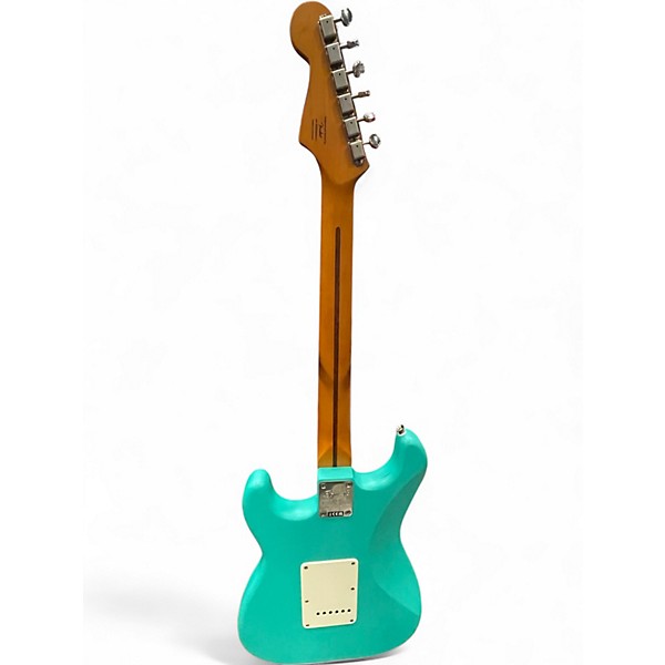 Used Squier 40TH ANNIVERSARY STRATOCASTER SATIN SEAFOAM GREEN Solid Body Electric Guitar