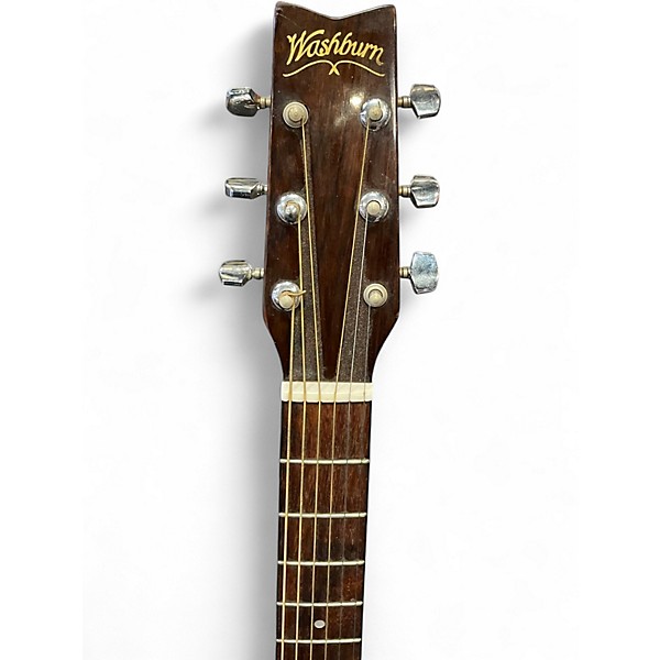 Used Washburn D-10N Natural Acoustic Guitar