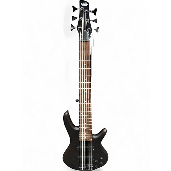 Used Ibanez GSR206 6 String Black Electric Bass Guitar