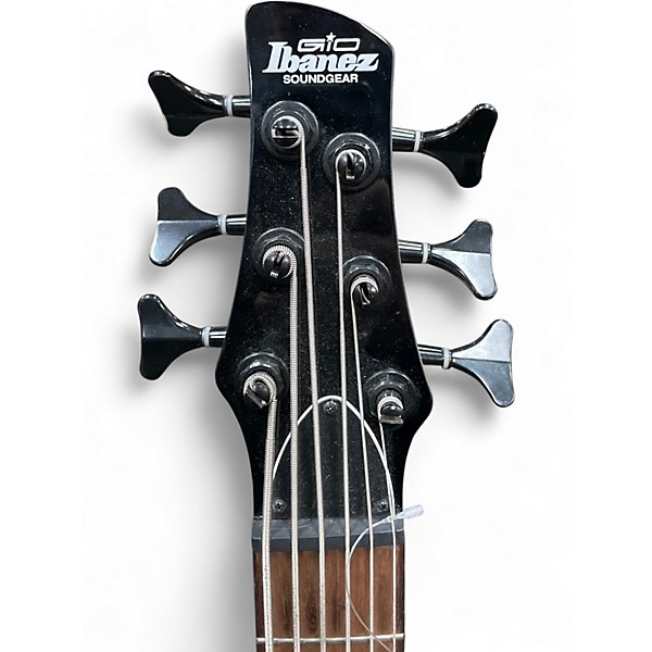 Used Ibanez GSR206 6 String Black Electric Bass Guitar