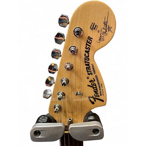 Used 2017 Fender Artist Series Yngwie Malmsteen Stratocaster Cream Solid Body Electric Guitar