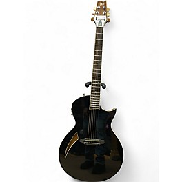 Used ESP LTD TL6 Black Acoustic Electric Guitar