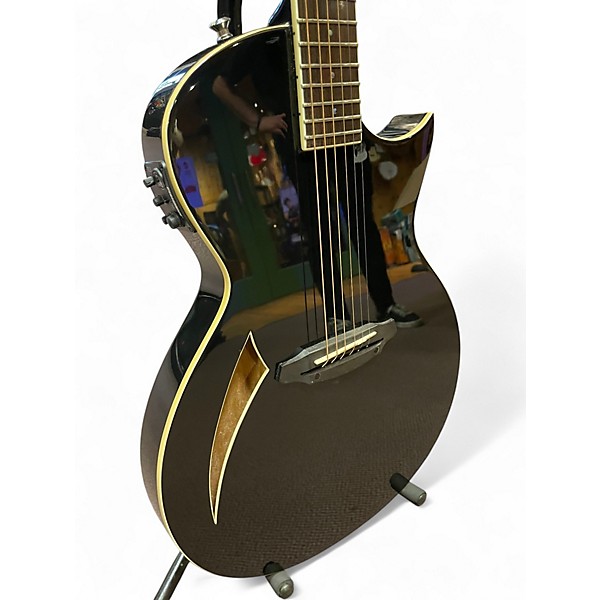 Used ESP LTD TL6 Black Acoustic Electric Guitar