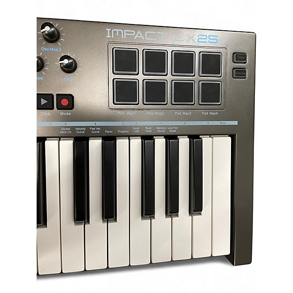 Used Nektar IMPACT LX25+ MIDI Controller