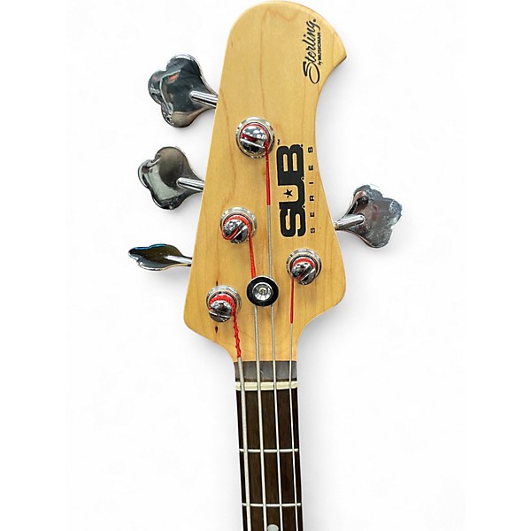Used Sterling by Music Man SUB SERIES H RED Electric Bass Guitar