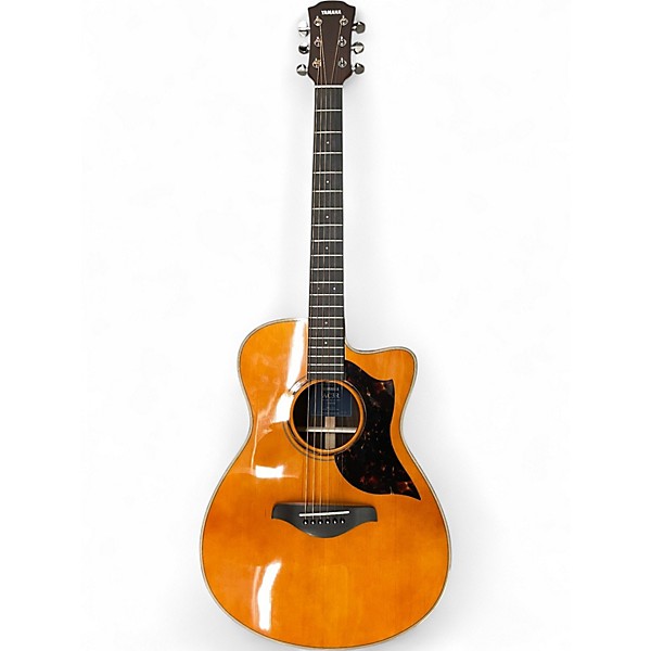 Used Yamaha AC3R Vintage Natural Acoustic Electric Guitar