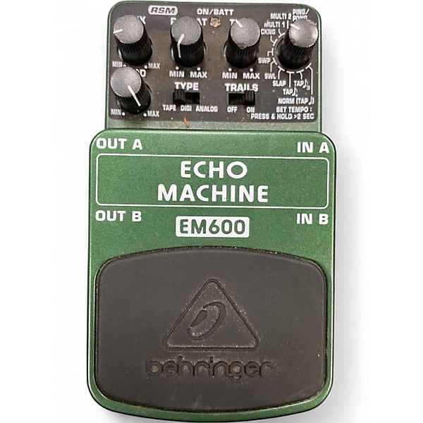 Used Behringer EM600 Echo Machine Echo Modeling Effect Pedal