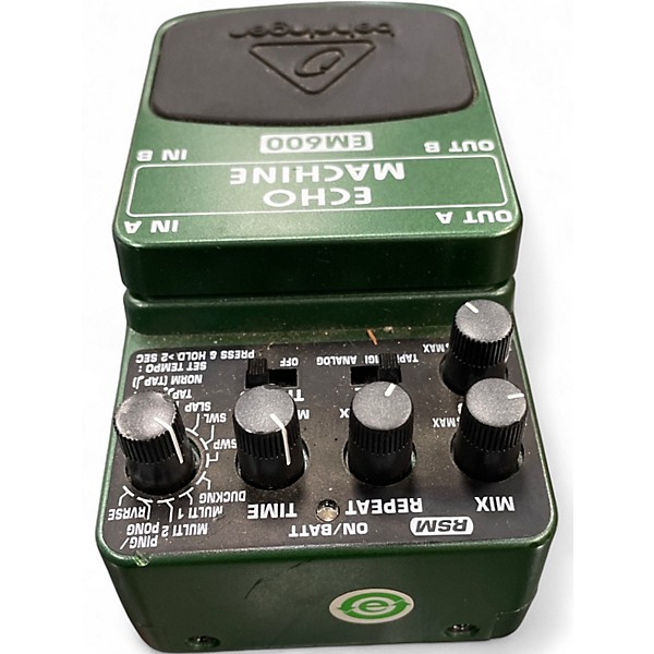 Used Behringer EM600 Echo Machine Echo Modeling Effect Pedal