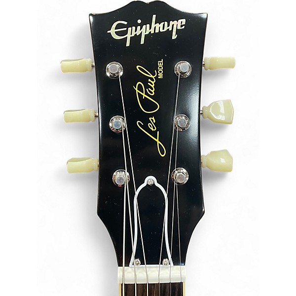 Used Epiphone inspired by gibson '57 gold top Gold Top Solid Body Electric Guitar