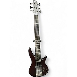 Used Ibanez SR506 6 String Walnut Electric Bass Guitar