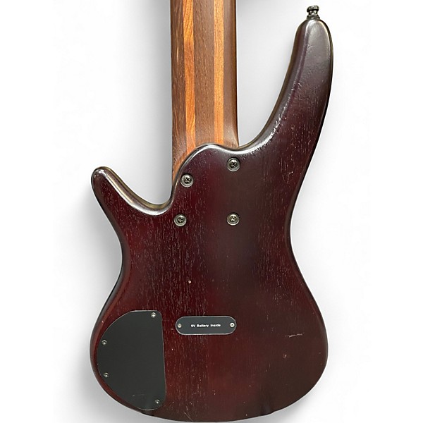 Used Ibanez SR506 6 String Walnut Electric Bass Guitar