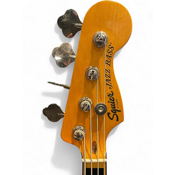 Used Squier Classic Vibe 1960S Jazz Bass SUNBURST Electric Bass Guitar