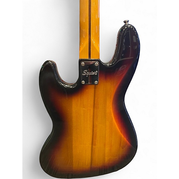 Used Squier Classic Vibe 1960S Jazz Bass SUNBURST Electric Bass Guitar