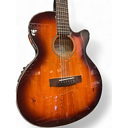 Used Mitchell MX430 SM 2 Tone Sunburst Acoustic Electric Guitar