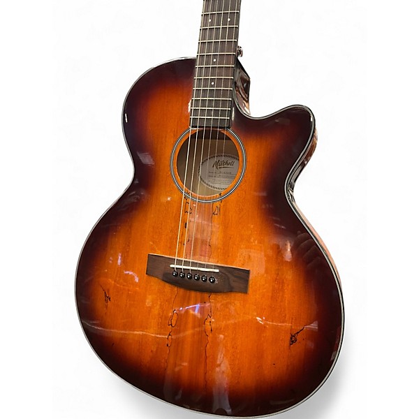 Used Mitchell MX430 SM 2 Tone Sunburst Acoustic Electric Guitar