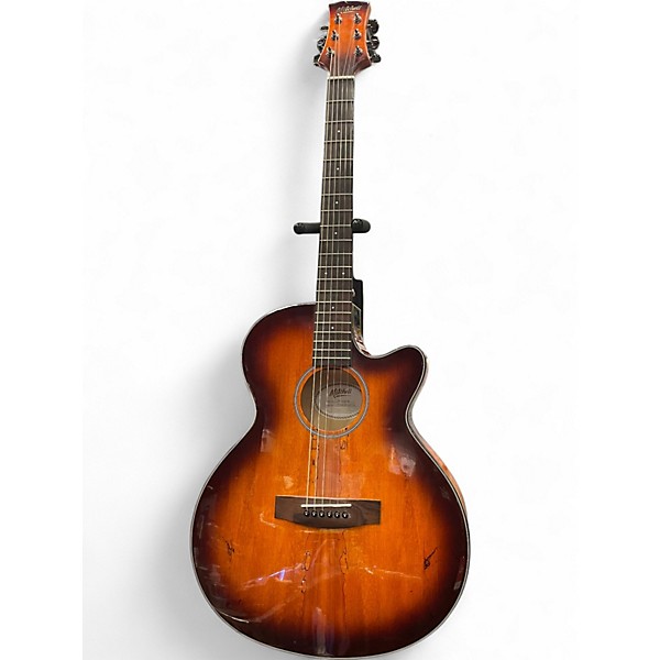 Used Mitchell MX430 SM 2 Tone Sunburst Acoustic Electric Guitar