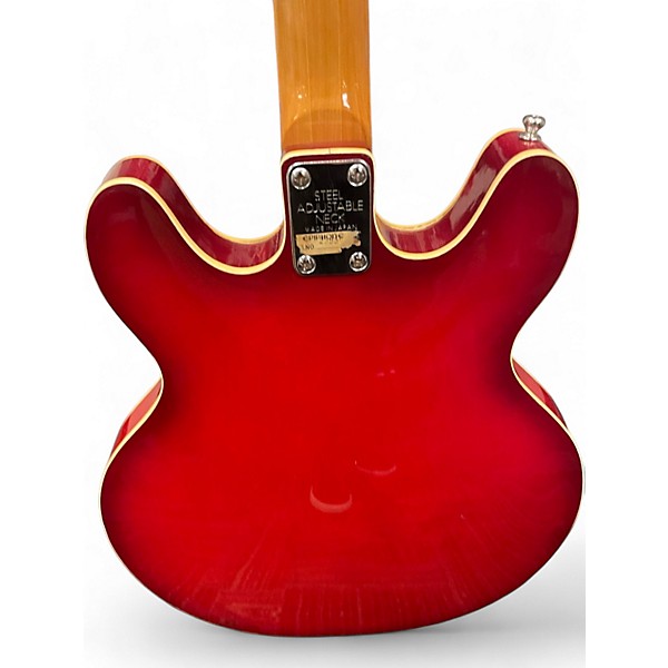 Used Epiphone EA 250 Red Hollow Body Electric Guitar