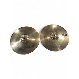 Used SABIAN 14in XSR HI HATS PAIR Cymbal