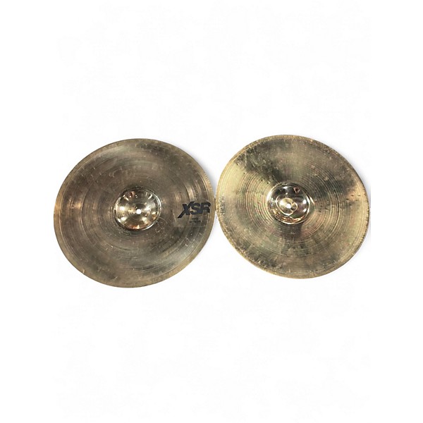 Used SABIAN 14in XSR HI HATS PAIR Cymbal