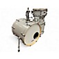 Used SPL 4 Piece Street Bop Silver Metallic Glitter Drum Kit