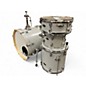 Used SPL 4 Piece Street Bop Silver Metallic Glitter Drum Kit