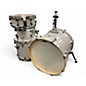 Used SPL 4 Piece Street Bop Silver Metallic Glitter Drum Kit