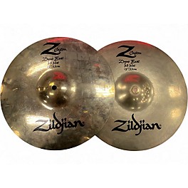 Used Zildjian 13in Z Custom Dyno Beat Hi Hat Cymbal